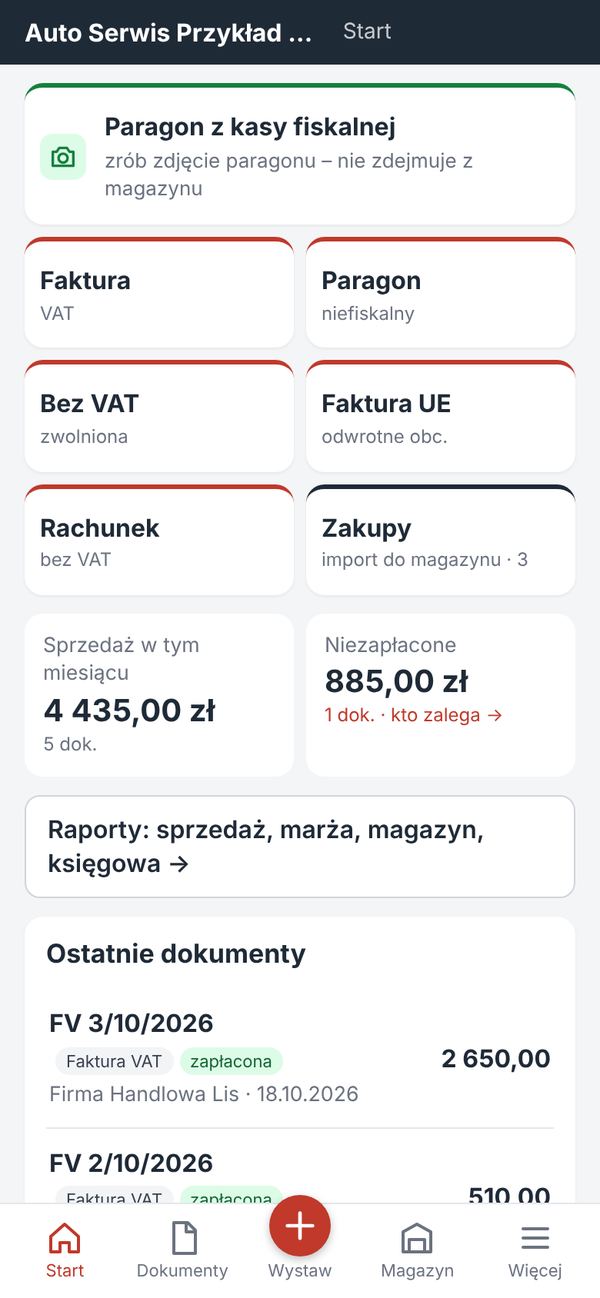 Ekran Start